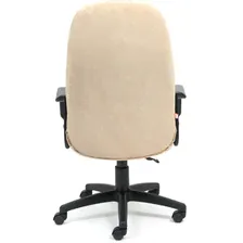 Кресло TetChair Leader флок бежевый 7, Leader флок бежевый 7